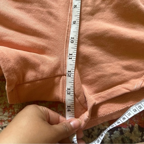 Blank NYC Shorts Women Terry Cloth Zip Pockets Elastic Waist Drawstrings Size S - Picture 4 of 5